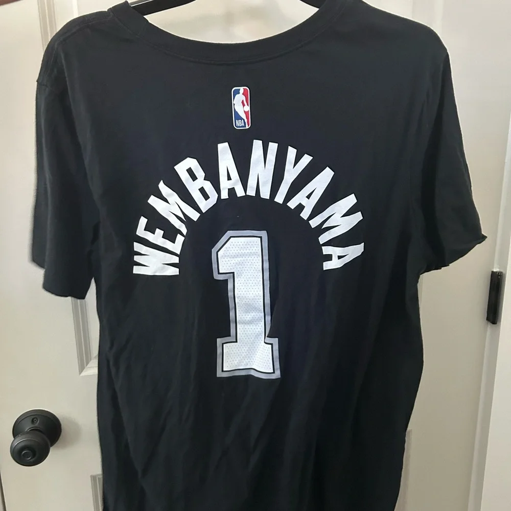 Nike Spurs Black T-Shirt